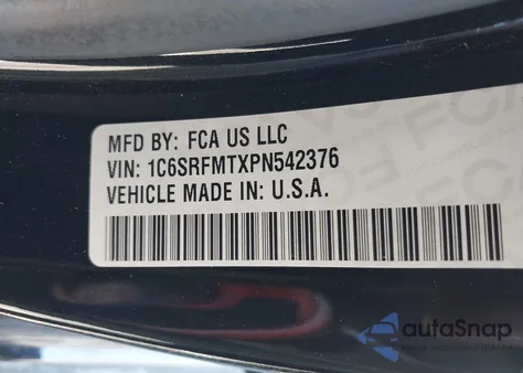 2023 Ram 1500 Big Horn 4X4 6'4 Box from USA, damaged, VIN 1C6SRFMTXPN542376